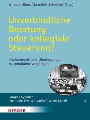 cover image of Unverbindliche Beratung oder kollegiale Steuerung?